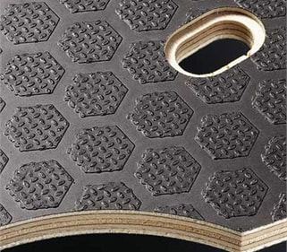 WISA® Hexa Grip & Buffalo Dark Brown Hexa plus - Anti Slip Plywood WISA® Hexa Grip & Buffalo Dark Brown Hexa plus - Anti Slip Plywood